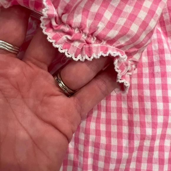 L.T.C. Pink Gingham Collared Dress - Picture 3 of 7